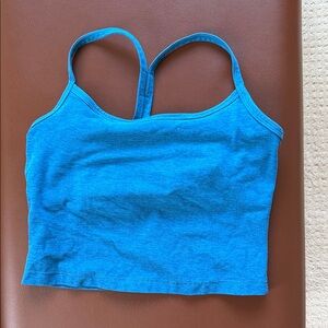 Beyond Yoga Blue Crop Top